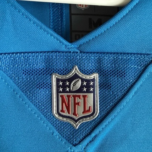 NFL Blue and Silver Men's Jersey